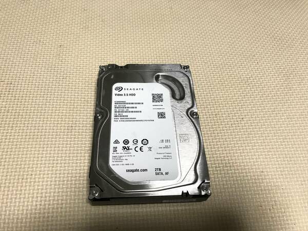 M2633 Seagate 3.5インチHDD ST2000VM003 2TB SATA 「注意」ジャンク品 全国送料無料