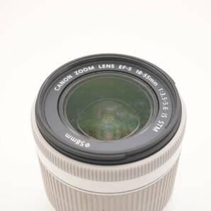キヤノン Canon 標準ズームレンズ EF-S18-55mm F3.5-5.6 IS STM ホワイトの画像3