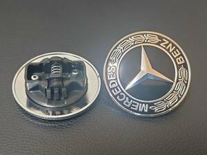  кошка pohs включая доставку Mercedes Benz 56mm черный AMG Apple tree капот значок эмблема W222S Class S63AMG S65AMGw463