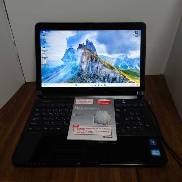 ★☆LIFEBOOK　AH77/E　FMVA77EB　Core　i7　WIN11　新品SSD500G　メモリ16GB　OFFICE☆★