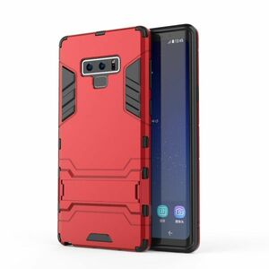 在庫処分 赤 Galaxy Note9 ケース 衝撃吸収 スタンド カバー ギャラクシー SC-01L SCV40 本体保護 画面割れ 破損にくい 丈夫 サムセン