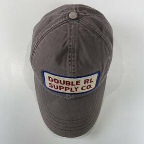 RRL “Trucker Cap” トラッカー キャップ 帽子 ワッペン グレー 墨黒 Ralph Lauren ヴィンテージの画像3