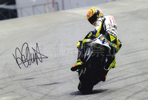 ☆SALE☆ バレンティーノ・ロッシ 直筆サインフォト MotoGP Valentino Rossi