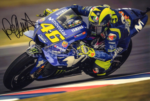 ☆SALE☆ バレンティーノ・ロッシ 直筆サインフォト MotoGP Valentino Rossi