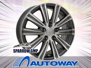 新品ホイール SMACK SPARROW 16x6.5 +38 114.3x5 GMP 4枚セット