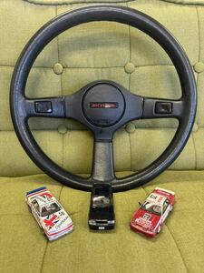 美品　NissanSkyline GT-R Steering Steering　R31 当時物 Minicaーbonus giftincluded♪