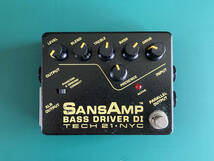 TECH21 SANSAMP BASS DRIVER DI 初期型 中古 動作品（箱・取説付）_画像1