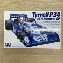 [M5-6]【未組立】タミヤ タイレル Tyrrell P34 1977 モナコGP 1/20 グランプリコレクション No.53 プラモデル TAMIYA _画像1