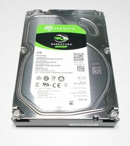 SEAGATE　ST3000DM008　3TB SATA600 7200rpm 3.5インチHDD　動作品　送料無料