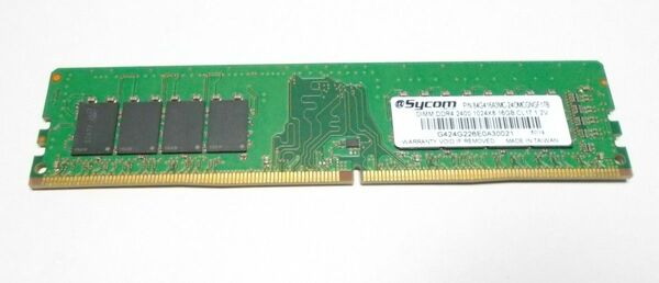Micron DDR4-2400 PC4-19200　16GB　DDR4メモリ　動作OK　送料無料