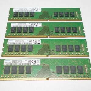 SAMSUNG　DDR4-2666 PC4-21300　16GB x 4本セット　合計64GB　DDR4メモリ　動作OK　送料無料
