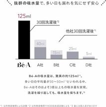 半額 Be-A 125ml 吸水ショーツ Sサイズ ブラック サニタリーショーツ 生理 防臭 日本製 特許取得 ショーツ 大人用おむつ_画像6