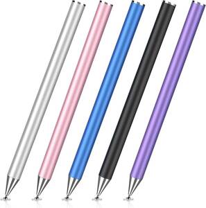 タッチペン 5本セット MEKO スタイラスペン スマートフォン タブレット スタイラスペン iPad iPhone ndroid