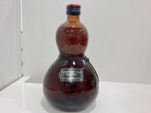 ◆ 【未開栓】SUNTORY WHISKY OLD サントリー オールド ひょうたん型ボトル 瓢箪 ウイスキー 720m