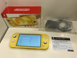 【未使用・美品】任天堂 NINTENDO SWITCH Lite ニンテンドースイッチ ライト イエロー HDH-S-YAZAA