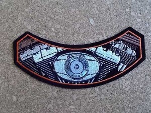 2007 ハーレーダビッドソン オーナーズグループ HOG harley davidson 刺繍 ワッペン /アメリカ USA パッチ エンジン パンヘッド