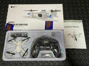 【中古品】★HUBSAN X4 CAM PLUS H107C+ ＊小型カメラ付きドローン★