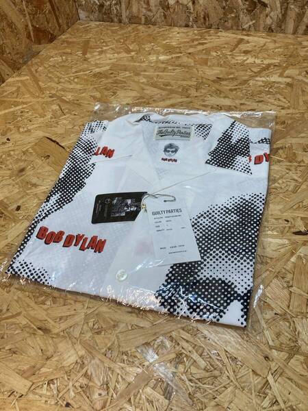 タグ付 未使用【WACKO MARIA × BOBDYLAN ボブディラン】22ss BOBDYLAN-WM-HI01 S/S HAWAIIAN SHIRT レーヨン アロハ WHITE 白 size L