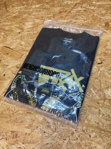 未使用品 袋 タグ付【NEIGHBORHOOD × ANTHRAX】23AW 232PCNH-ST01S NH × ANTHRAX TEE SS-1 BLACK 黒 半袖 Tシャツ size XXL