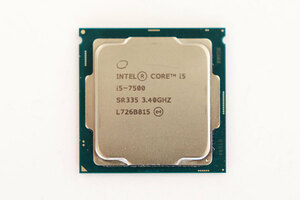 送料無料【正常動作中古品】 intel core i5 7500 3.4GHｚ LGA1151【使用期間少】