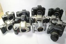 1円 ～ ジャンク 倉庫整理 フィルムカメラ ボディー 12台 まとめて Canon PENTAX Nikon Minolta 管X2978_画像1