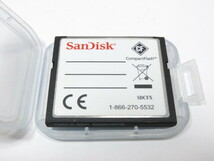 【 フォーマット済 】SanDisk EXtreme IV ConpactFlash 45MB/s UDMA 4GB コンパクトフラッシュメモリ ケース付き [管2955X]_画像3