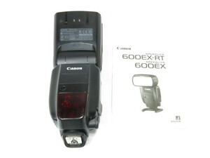 【 中古品 】Canon SPEEDLITE 600EX-RT 説明書付 ストロボ キヤノン [管CN3024]