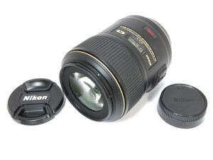 【 訳あり 】Nikon AF-S MICRO NIKKOR 105mmF2.8G ED ナノクリスタル レンズ [管NI3056]