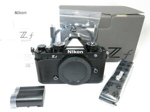 [ ultimate beautiful goods 5600 Schott and downward ]Nikon Zf black body - Nikon [ tube NI3065]
