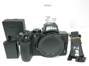 【 美品 2800ショット以下 】Nikon Z50 ボディー ニコン [管NI3077]