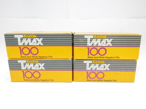 【 ジャンク品・期限切れ・未開封：4個セット 】Kodak TMAX 100 TMX120 ブローニーフイルム 4個セット コダック [管3167X]