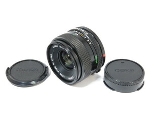 【 美品 】Canon NEW FD 28mm F2.8 単焦点 レンズ キヤノン [管CN3210]