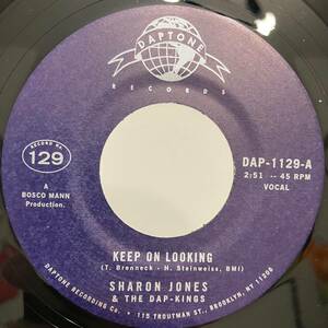 7” ★ Sharon Jones - Keep On Looking / N. B. L. ★ レコード オルガンバー サバービア フリーソウル muro kiyo funk45 レアグルーヴ