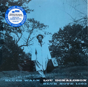 新品 180g重量盤 LP ルー・ドナルドソン Blues Walk ★ レコード Lou Donaldson Blue Note muro ブルー・ノート オルガンバー サバービア