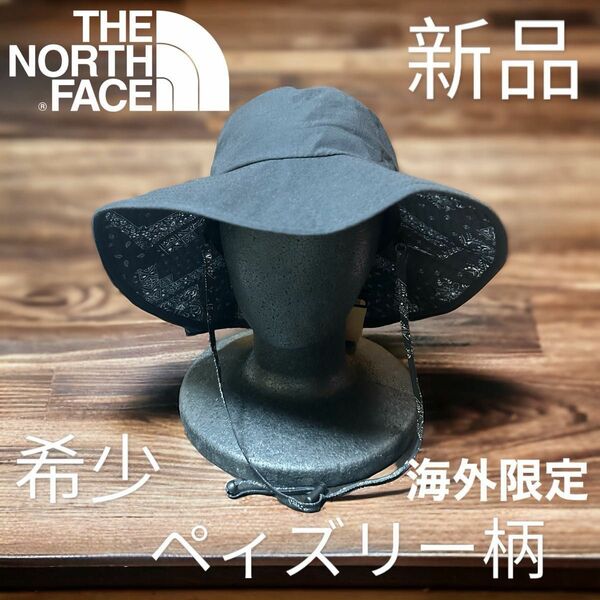 THE NORTH FACE ペイズリー柄　ハット　帽子　M size 海外限定　ホワイトレーベル