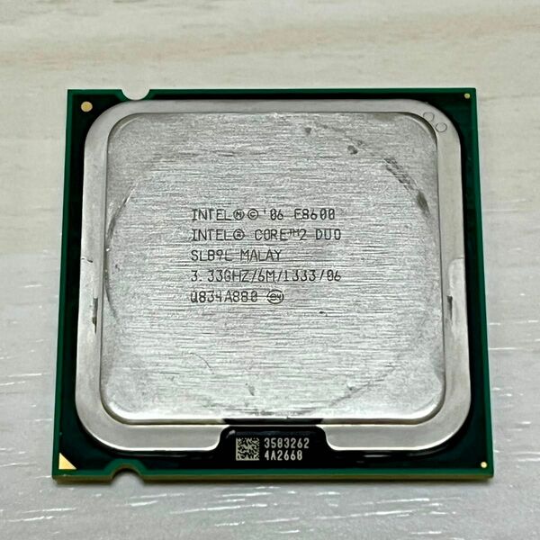 Intel Core2Duo E8600 動作品 CPU