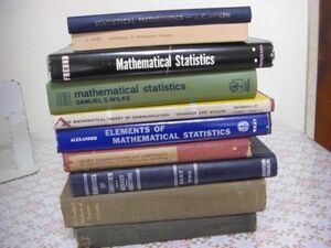 洋書 数理統計学 10冊 Mathematical Statistics、Elements of Mathematical Statistics、Samuel S. Wilks、John E. Freund D30