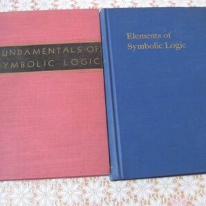 洋書 数理論理学 2冊 Elements of symbolic logic、Fundamentals of symbolic logic、Alice Ambrose、Hans Reichenbach D25の画像1