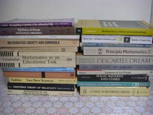 数学洋書 21冊 Mathematics in the Time of The Pharaohs、Descartes Dream、Principia Mathematica、Mathematical Analysis 他 J2