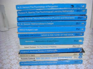 数学洋書 Penguin Books 12冊 Concepts of Modern Mathematics、How Children Learn Mathematics 他 J1