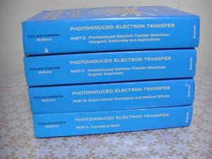 物理洋書 Photoinduced electron transfer 全4冊揃 Marye Anne Fox and Michel Chanon 光誘起電子移動 I5