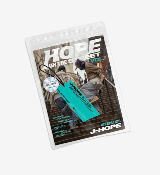 bts j-hope hope on the street weverse US限定版