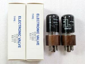  free shipping rare unused? operation excellent STC CV1988 6SN7GTY England . prefecture machine specification height trust tube pair . three ultimate vacuum tube 