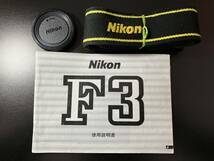 ニコン Nikon F3　フィルムカメラ　ボディ　ブラック　現状品　1296372_画像10