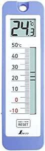 シンワ測定(Shinwa Sokutei) デジタル温度計 D-10 最高・最低 防水型 7304