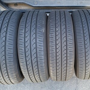 バリ山 165/65Ｒ15 ヨコハマ ブルーア−ス 4本の画像1