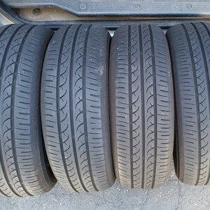 バリ山　165/65Ｒ15　ヨコハマ　ブルーア−ス　4本