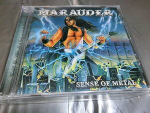 MARAUDER/SENSE OF METAL 輸入盤CD　新品未開封