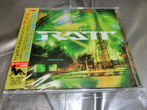 RATT/infestation 国内盤帯付きCD　盤面良好