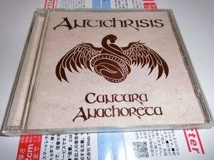 ANTICHRISIS/CANTARA ANACHORETA 輸入盤CD　盤面薄い擦り傷あり